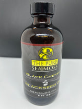 100% Organic Unrefined Extra Virgin Cold Pressed Black Cherry Blackseed Oil