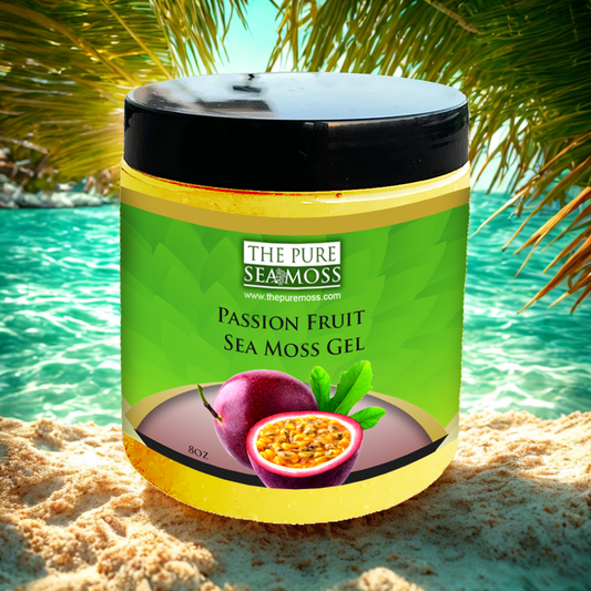 PASSION FRUIT INFUSED SEA MOSS GEL